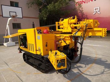 China do equipamento hidráulico do equipamento de perfuração do poço de água da esteira rolante de 300m equipamento de broca rápido portátil da água fornecedor