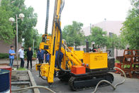 China Máquina de perfuração segura Dth da esteira rolante de 300m, compressor de ar CYG300 empresa