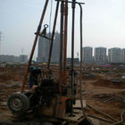 China Equipamento de perfuração portátil geotécnical da água do reboque de 2 rodas com bomba de lama empresa